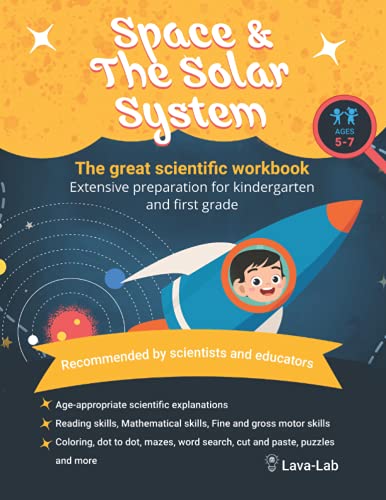 Lava Lab – Space and The Solar System workbook for kids