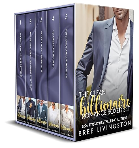 The Clean Billionaire Romance Boxed Set: Five Sweet-Clean Billionaire Romances