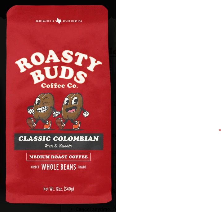 JustKindleBooks Readers Get 30% Off Roasty Buds Coffee